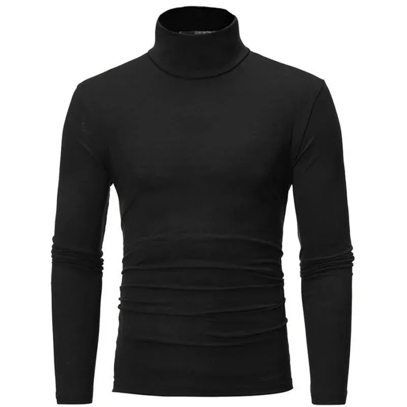 Men's Slim-Fit High-Neck Sweater