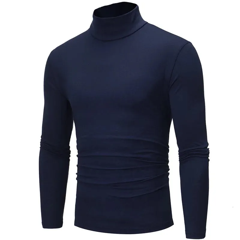 Men's Slim-Fit High-Neck Sweater