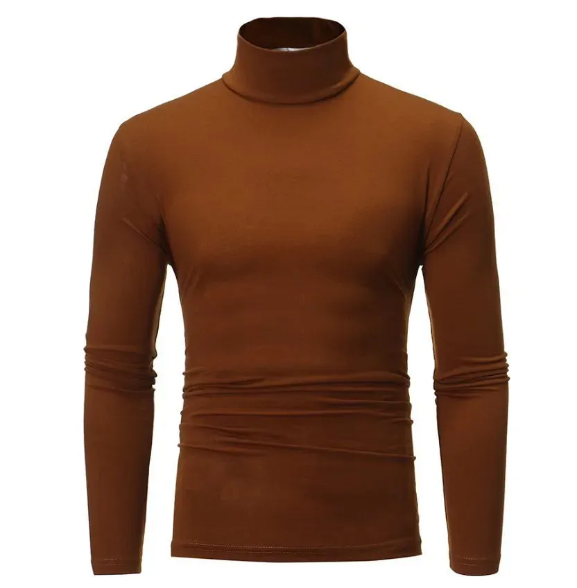 Men's Slim-Fit High-Neck Sweater