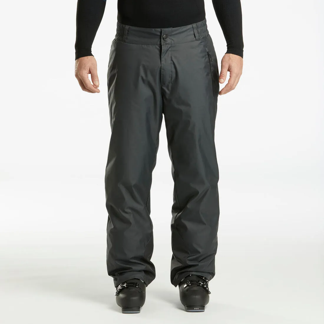 Men’s Warm Ski Trousers - 100 Black