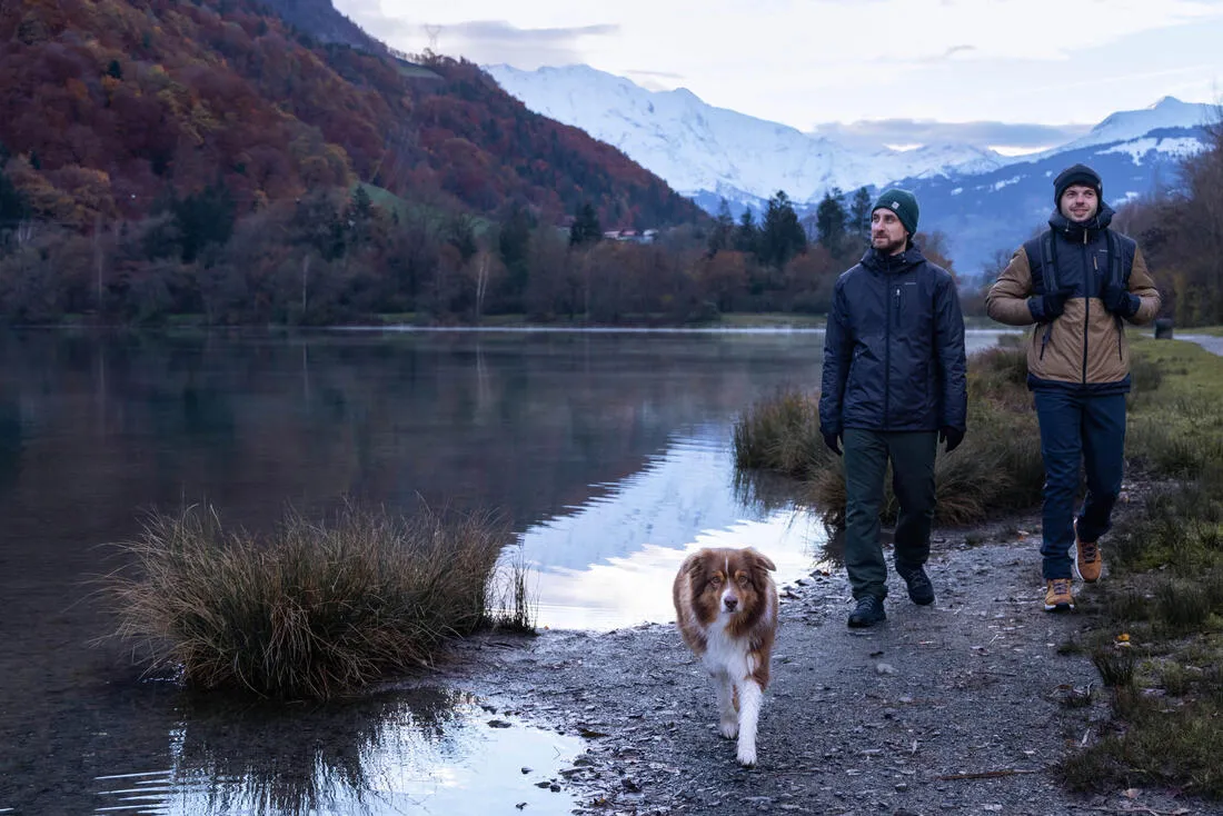 Men’s Warm Water-repellent Hiking Trousers  SH100