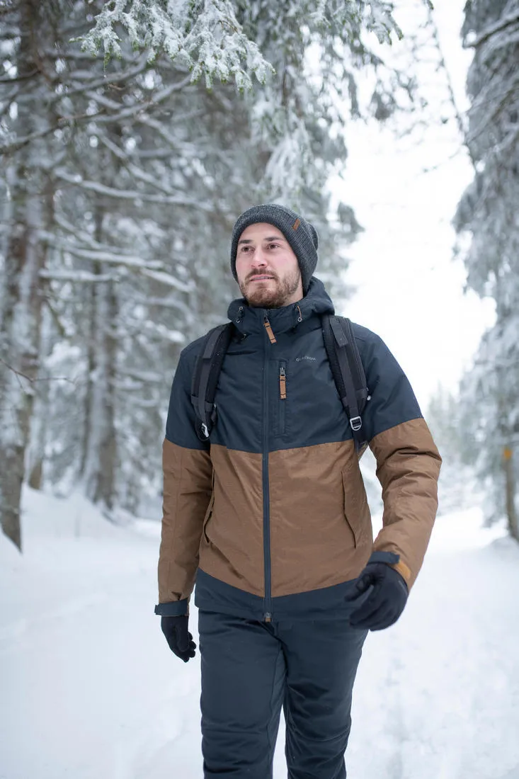 Men’s Warm Water-repellent Hiking Trousers  SH100