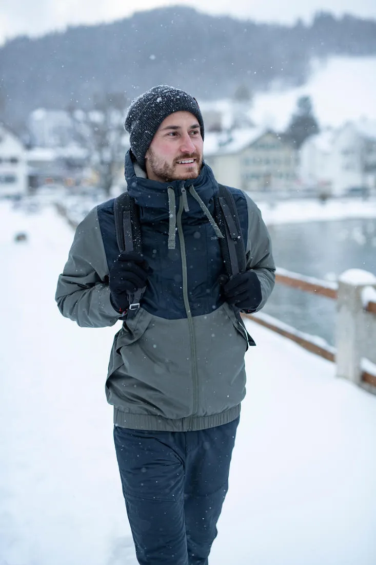 Men’s Warm Water-repellent Hiking Trousers  SH100