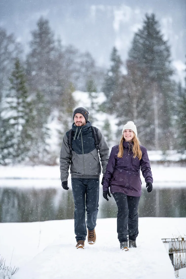 Men’s Warm Water-repellent Hiking Trousers  SH100