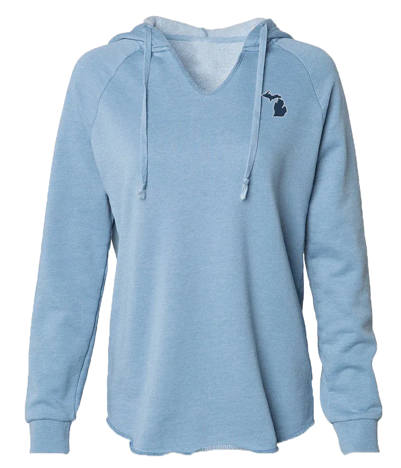 MI Awesome Women's V Neck Hoodie