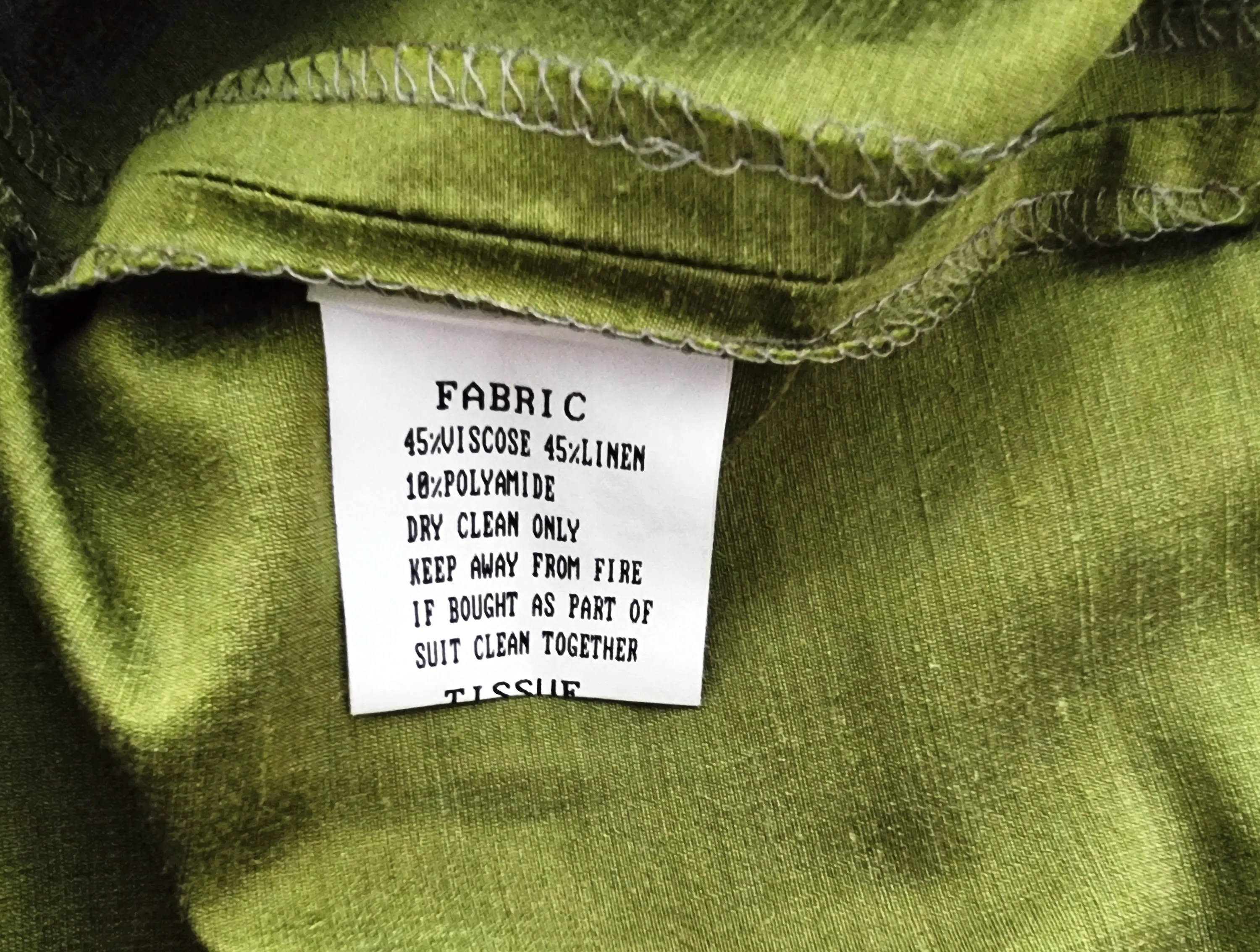 Monsoon Olive Green Women's Slim Fit Trousers. UK 12 US 8 EU 40