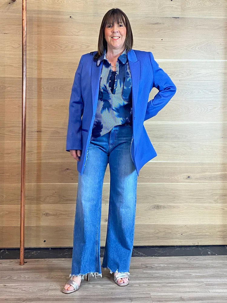 Munthe Lindsey Blouse Blue