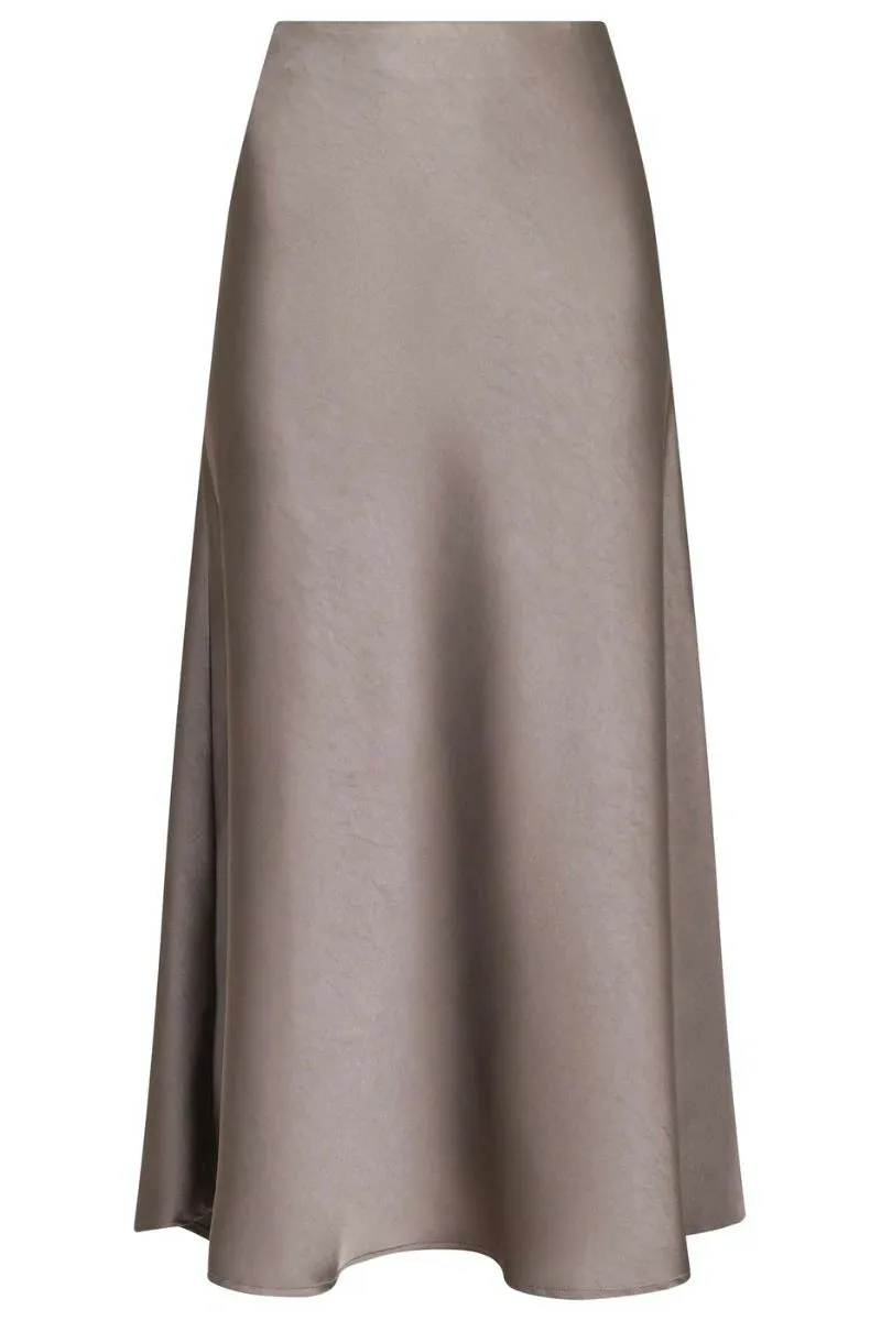 Neo Noir Bovary Skirt (Warm Grey)