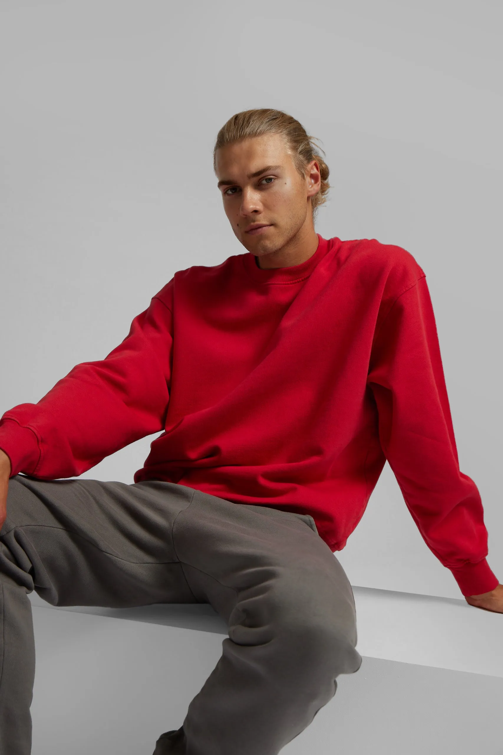 Organic Sweatpants - Sandstone Orange