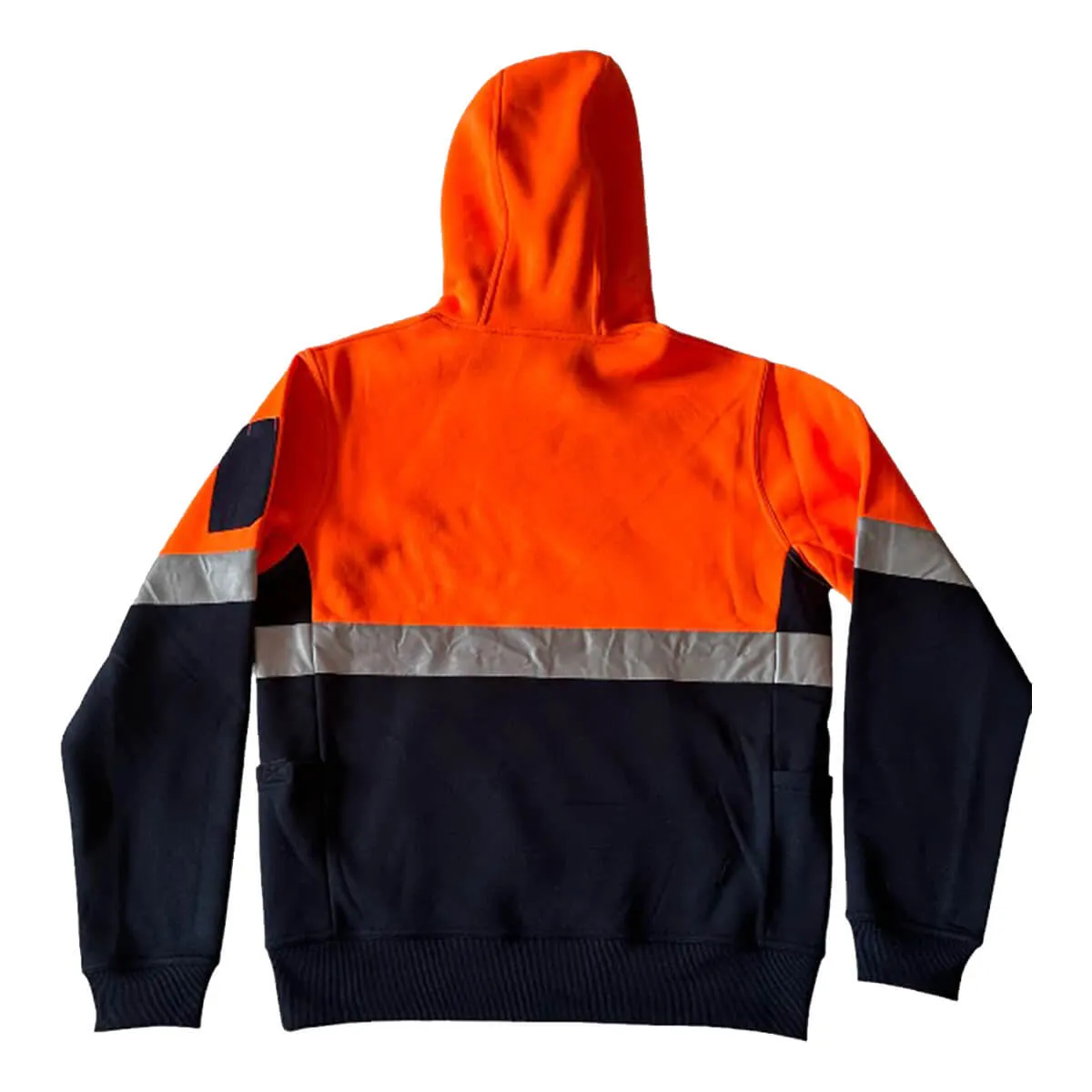 Pilgrim 4610 Mens Hi-Vis Taped Popover Hooded Top