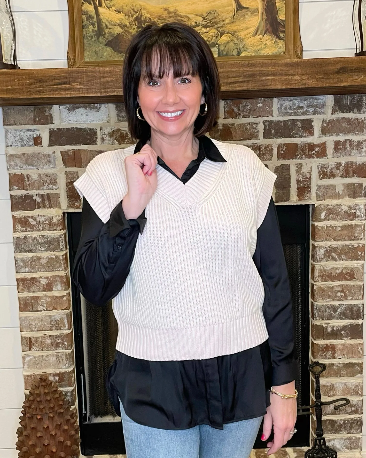 Pinky Promises Sweater Vest