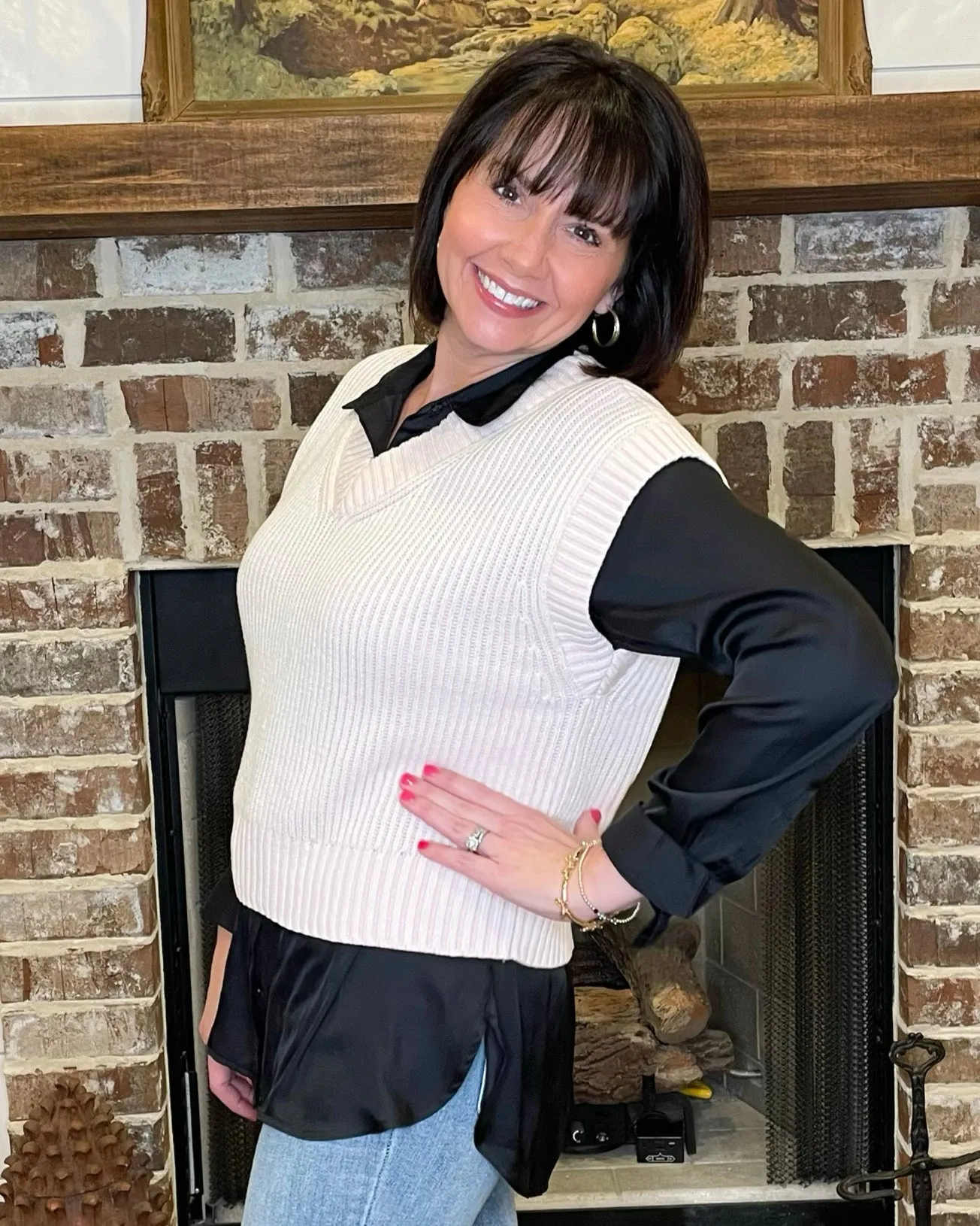 Pinky Promises Sweater Vest