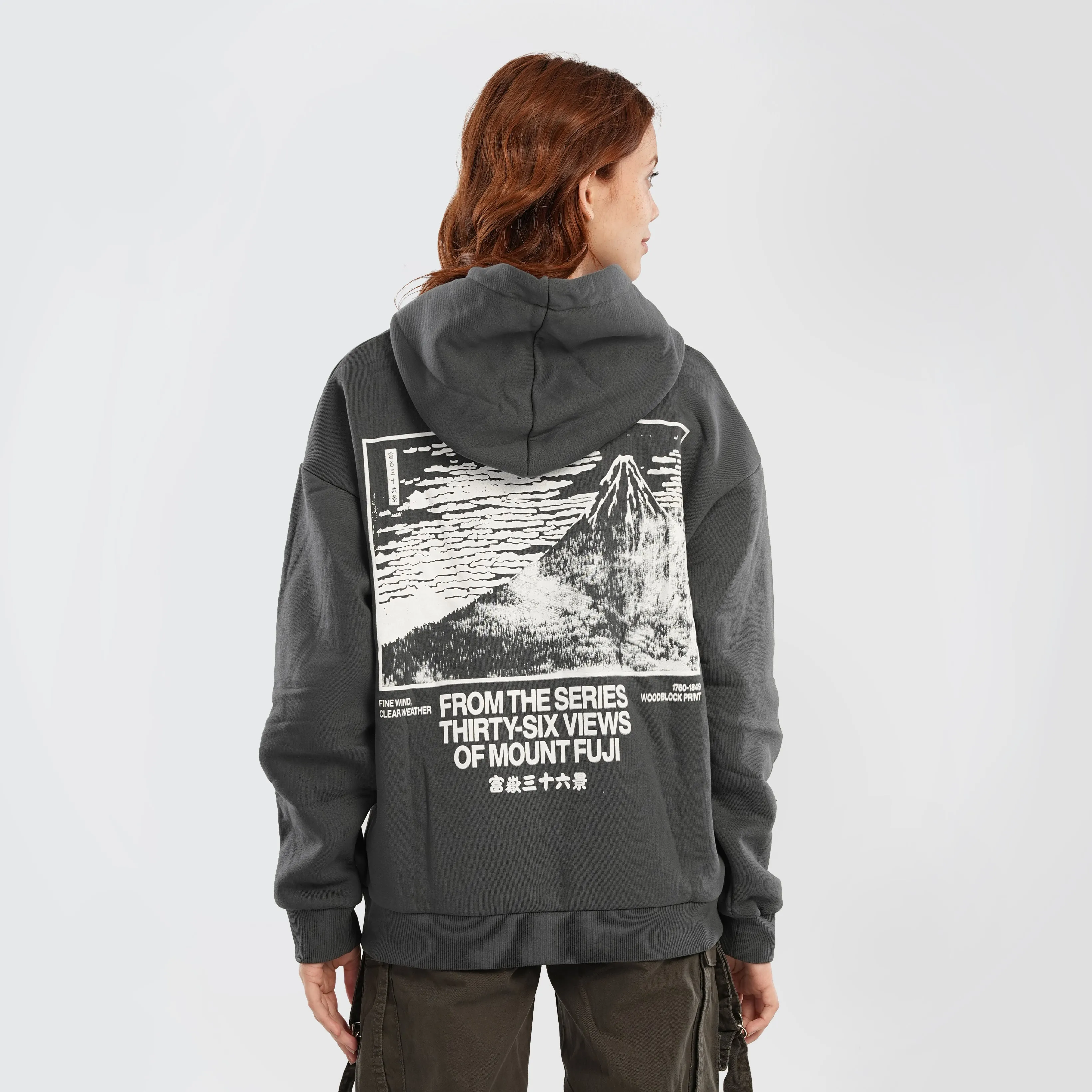 Pull & Bear Printed Hoodie