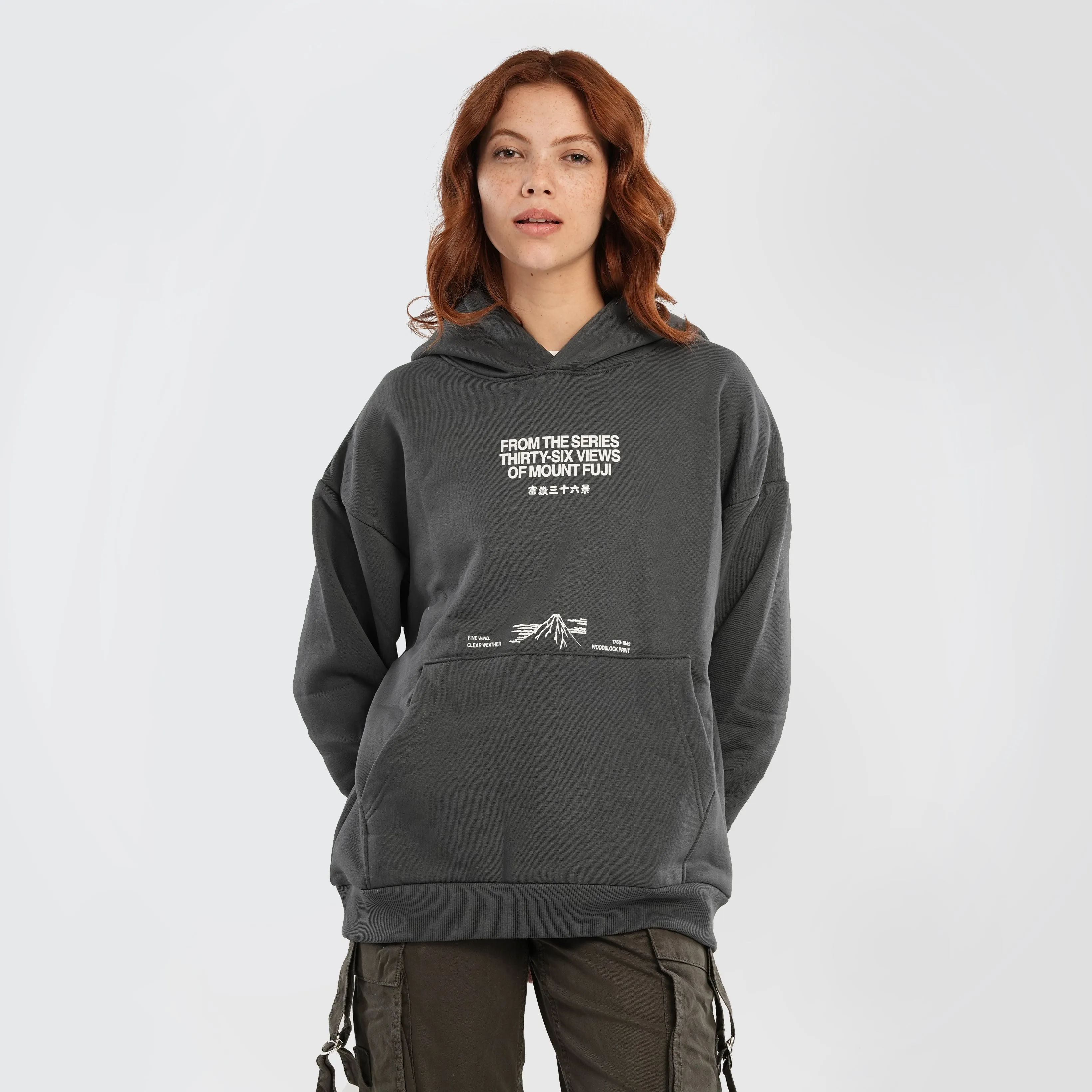 Pull & Bear Printed Hoodie