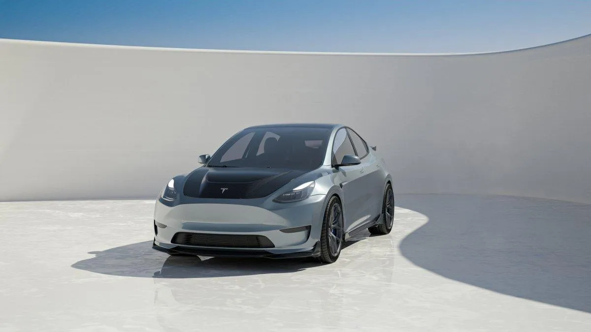 Robot Craftsman "CRYPTON" Side Skirts for Tesla Model Y Performance Carbon Fiber / FRP