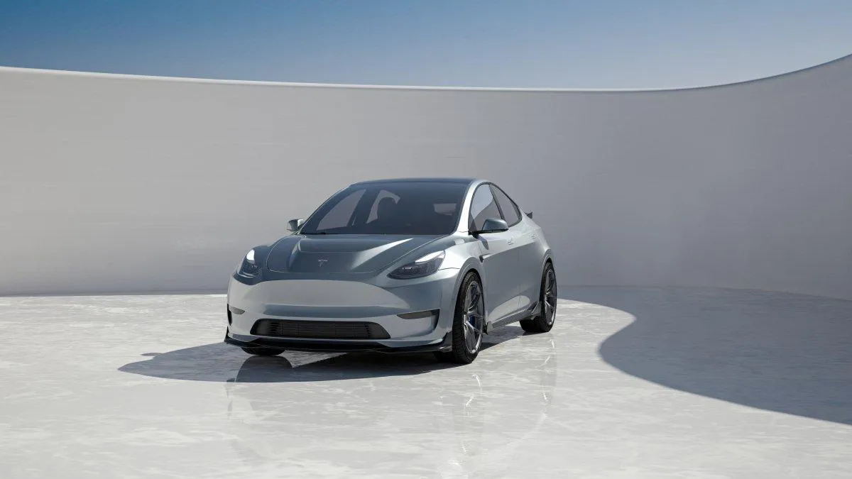 Robot Craftsman "CRYPTON" Side Skirts for Tesla Model Y Performance Carbon Fiber / FRP