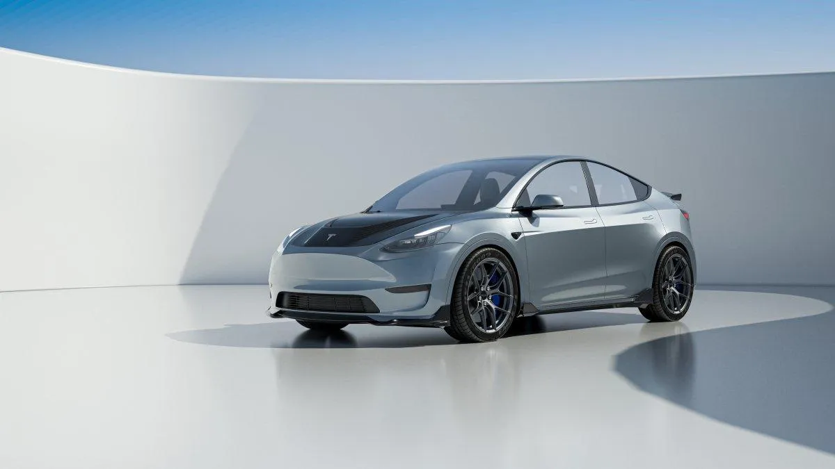 Robot Craftsman "CRYPTON" Side Skirts for Tesla Model Y Performance Carbon Fiber / FRP