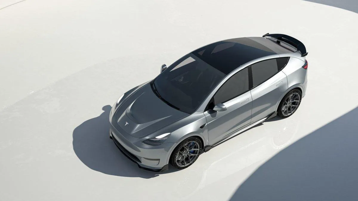 Robot Craftsman "CRYPTON" Side Skirts for Tesla Model Y Performance Carbon Fiber / FRP