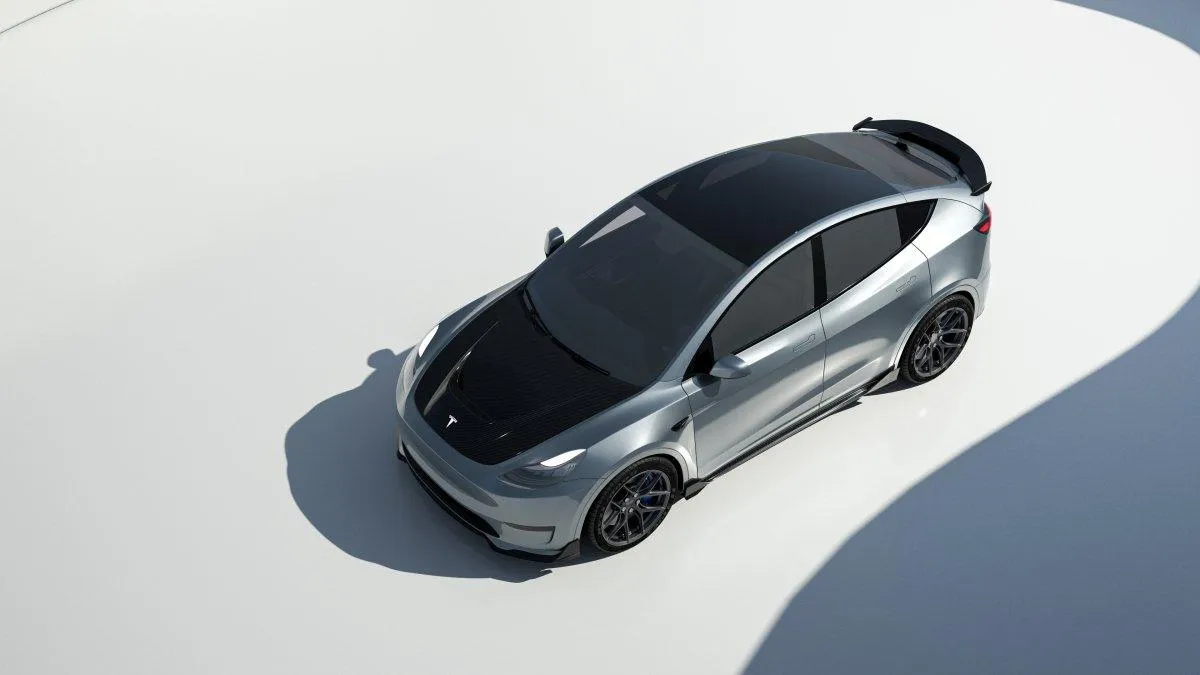 Robot Craftsman "CRYPTON" Side Skirts for Tesla Model Y Performance Carbon Fiber / FRP