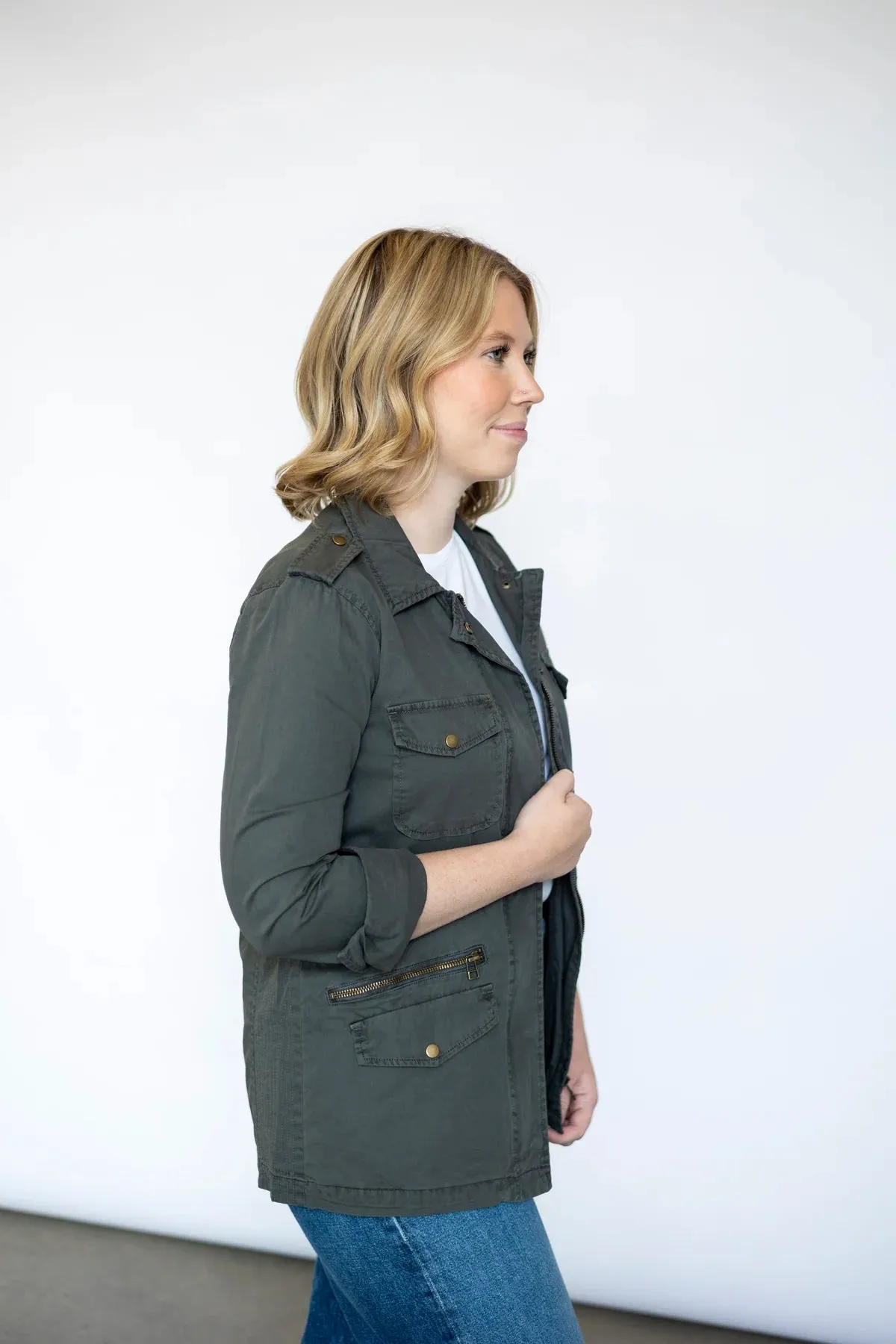 Ruby Light-Weight Army Jacket