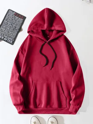 Ruby Red Fleece Hoodie