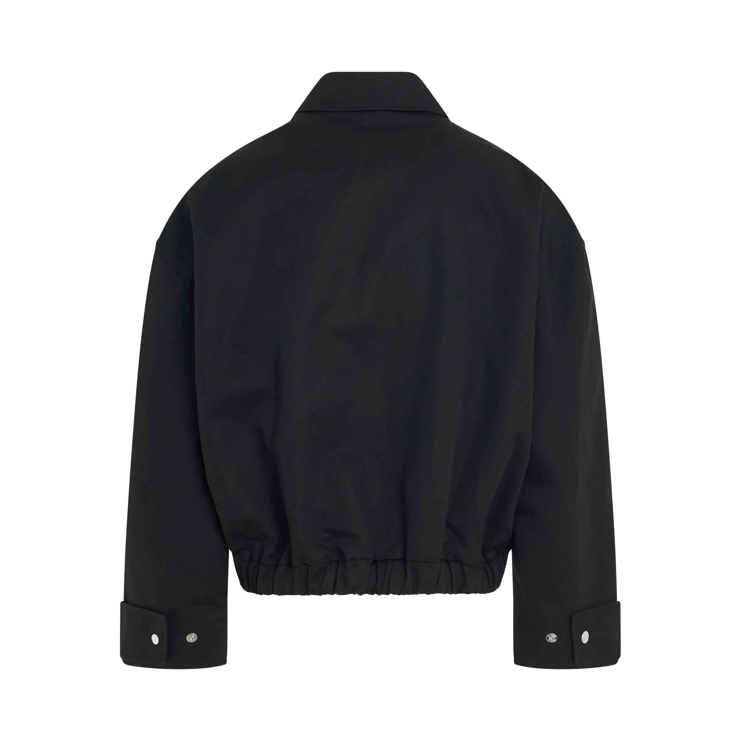Salti Cropped Blouson in Black