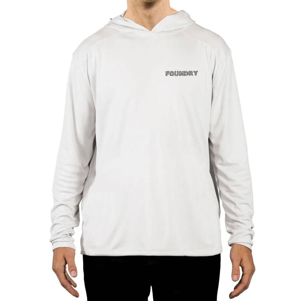 Searching For Shadows   - UPF 50  Long Sleeve - Bonefish Fly Fishing Hoodie