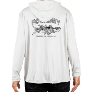 Searching For Shadows   - UPF 50  Long Sleeve - Bonefish Fly Fishing Hoodie