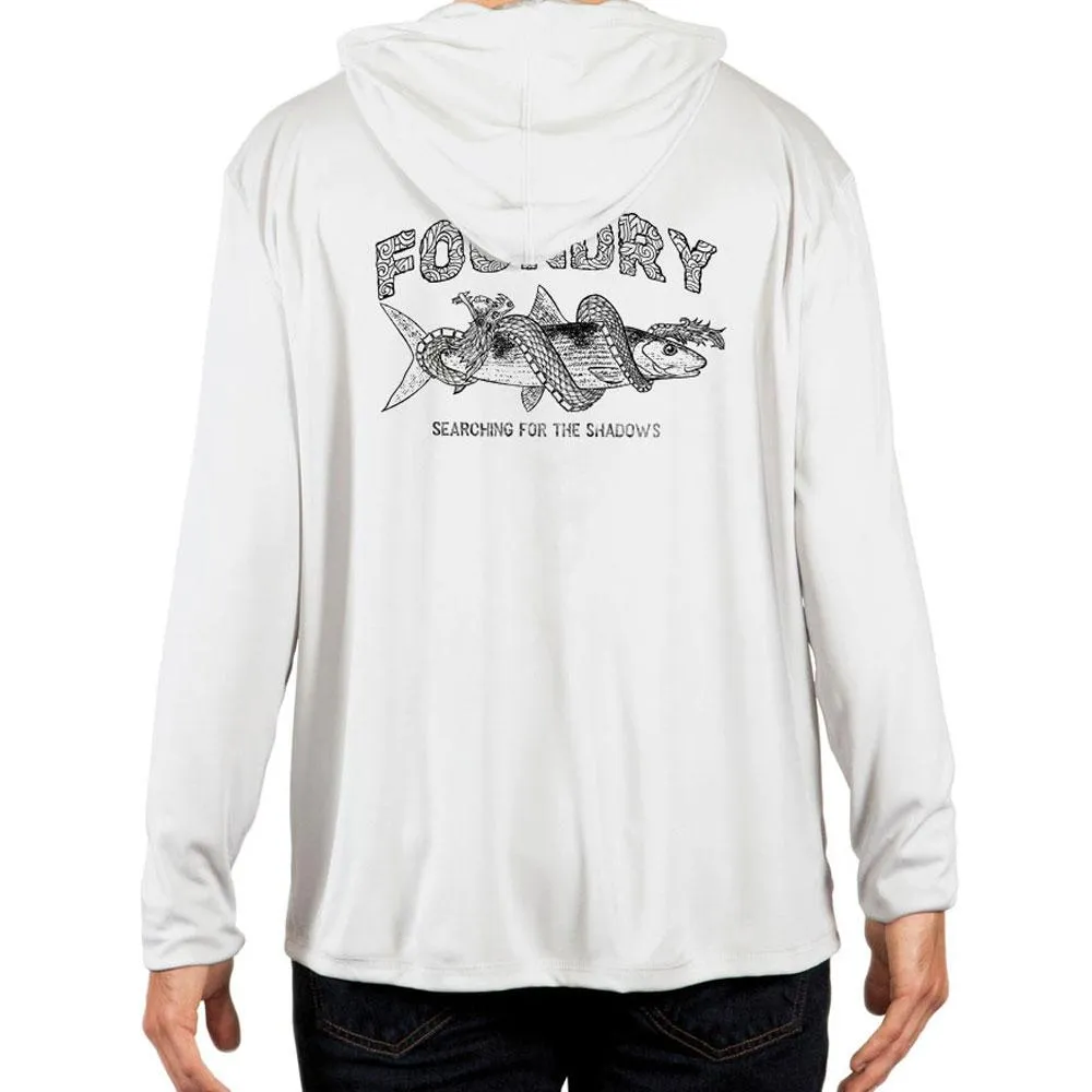 Searching For Shadows   - UPF 50  Long Sleeve - Bonefish Fly Fishing Hoodie
