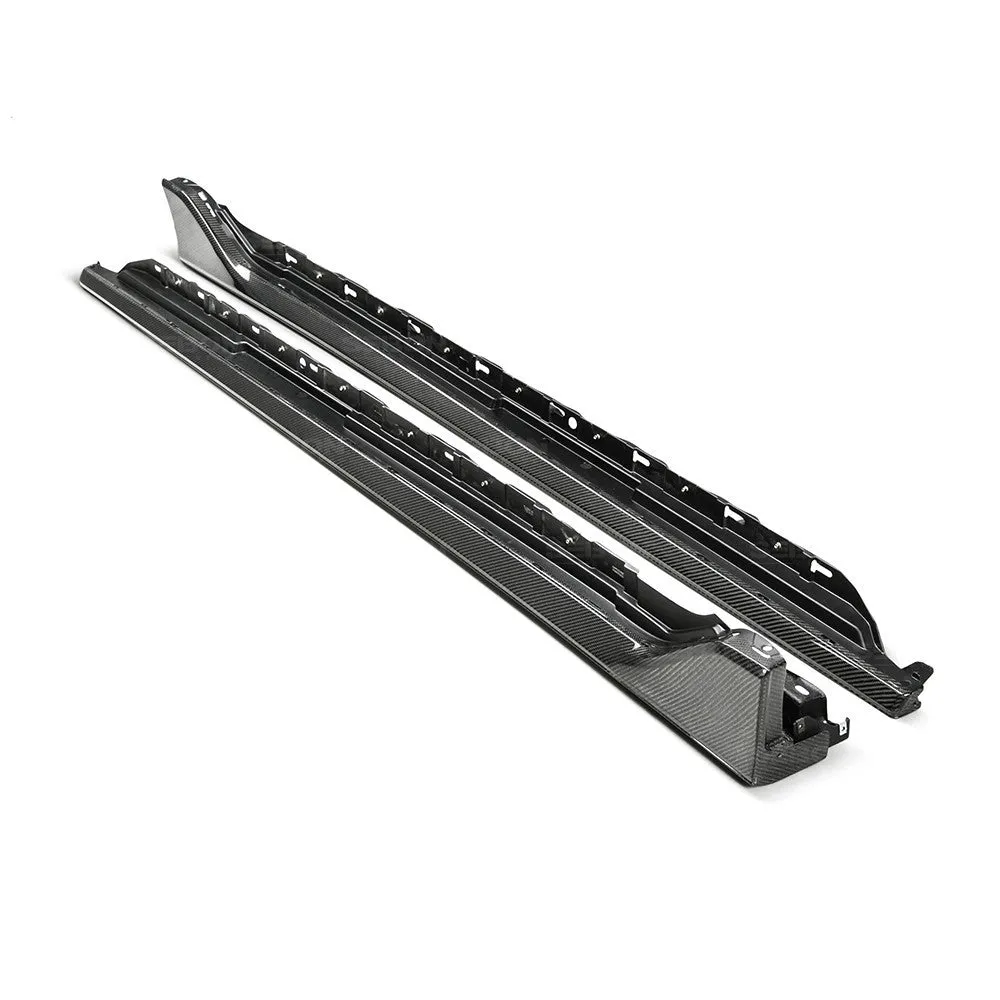 Seibon OEM-Style Carbon Fiber Side Skirts - 2017  Honda Civic Type R FK8
