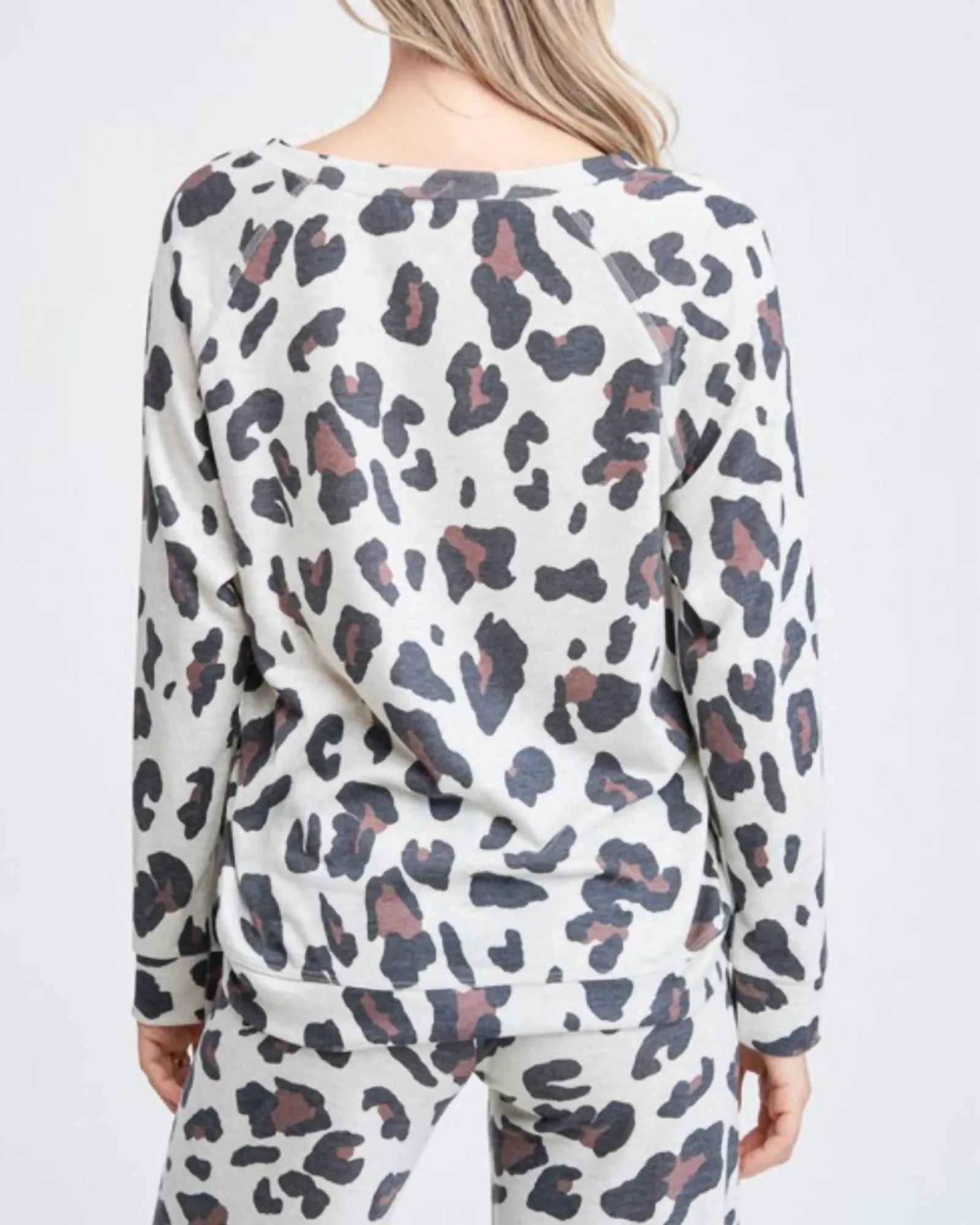 Serious Cattitude Lounge Top in Multi | Multi