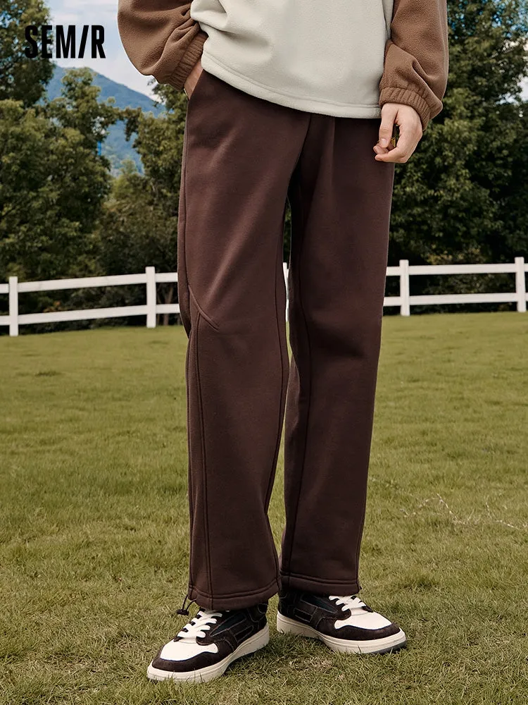 Unisex medium gray basic pants
