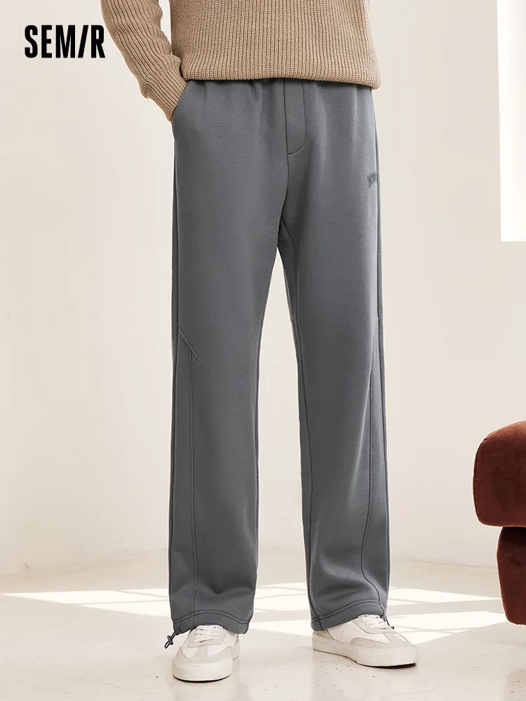 Unisex medium gray basic pants
