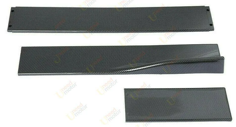 Universal Rocker Panel Lips Side Body Skirt Extensions