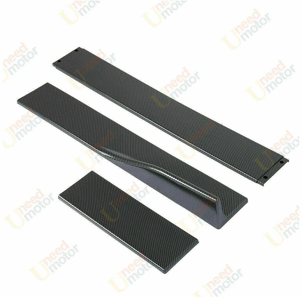 Universal Rocker Panel Lips Side Body Skirt Extensions