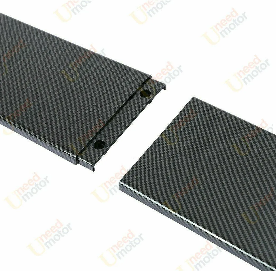 Universal Rocker Panel Lips Side Body Skirt Extensions