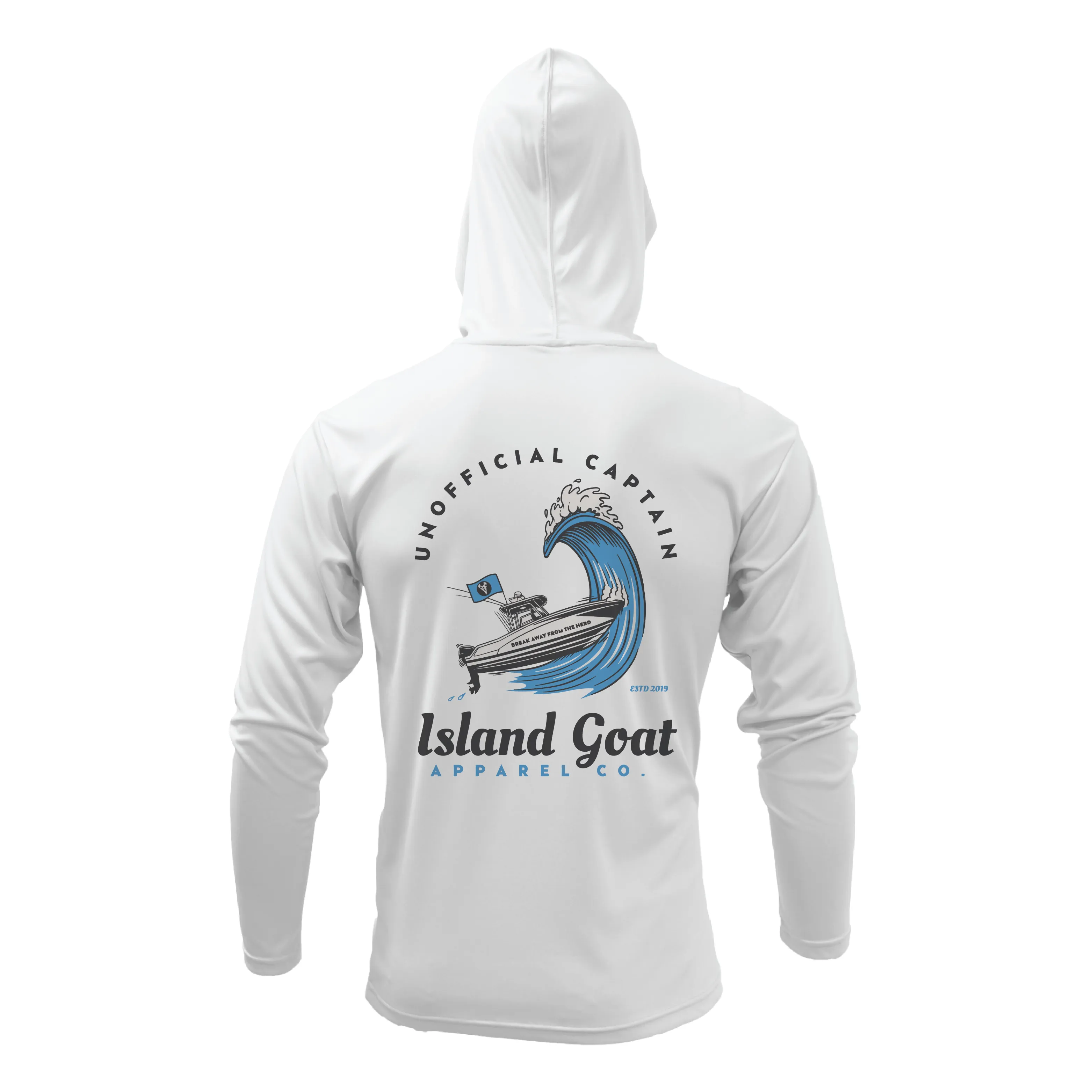 Unofficial Captain | UPF 50  Sun HOODIE