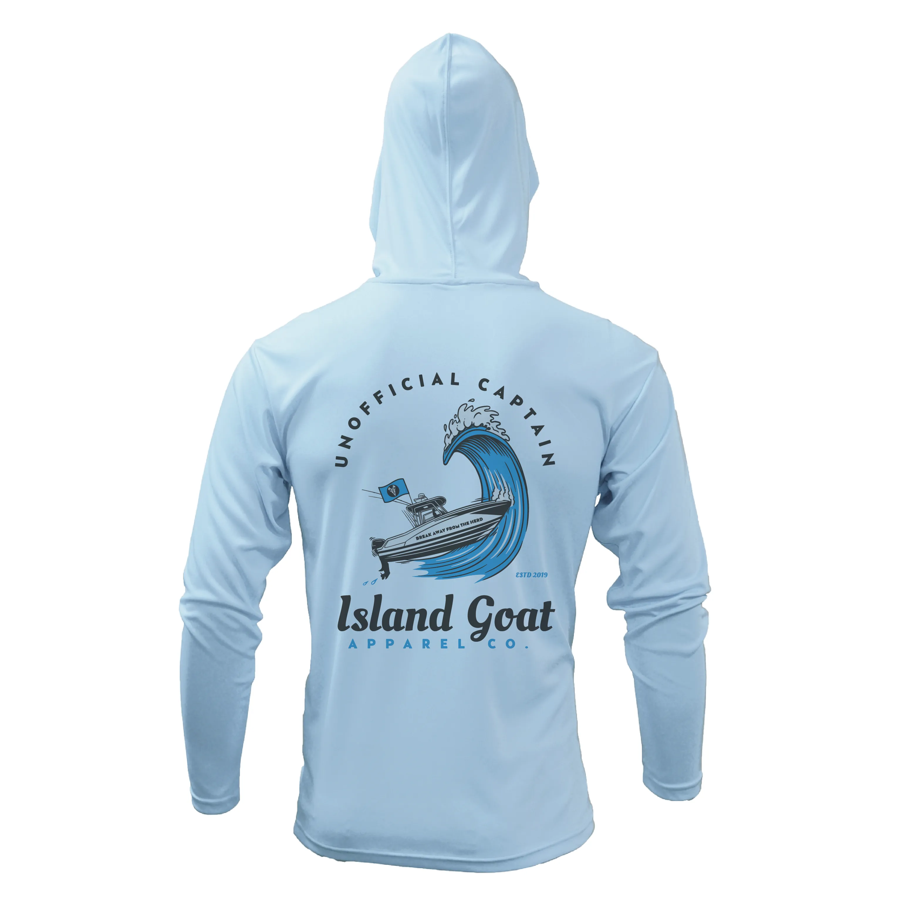 Unofficial Captain | UPF 50  Sun HOODIE