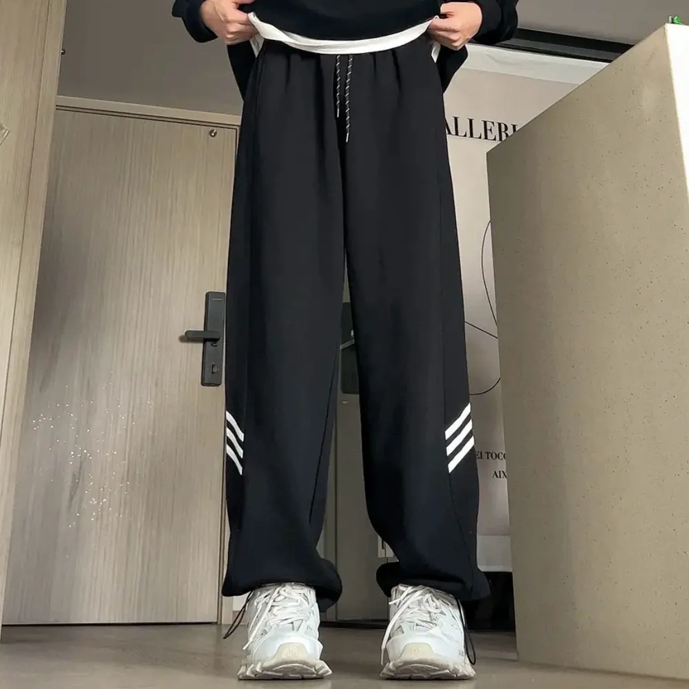 Versatile Solid Color Simple Sweatpants