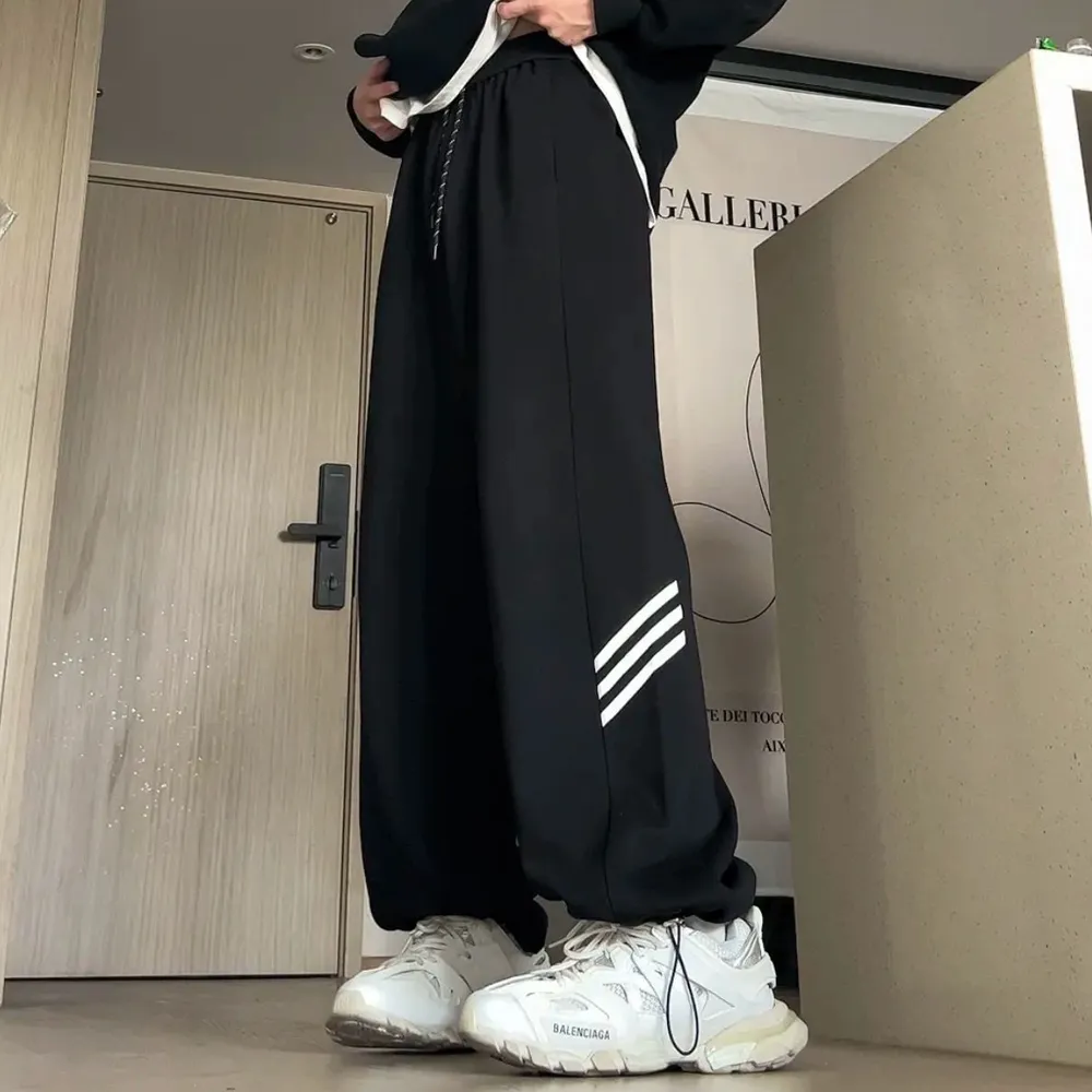 Versatile Solid Color Simple Sweatpants