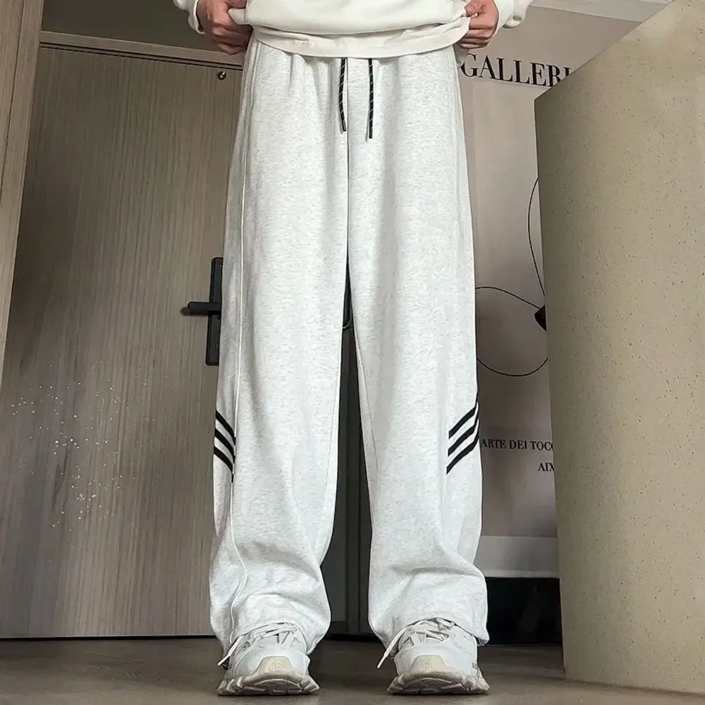 Versatile Solid Color Simple Sweatpants