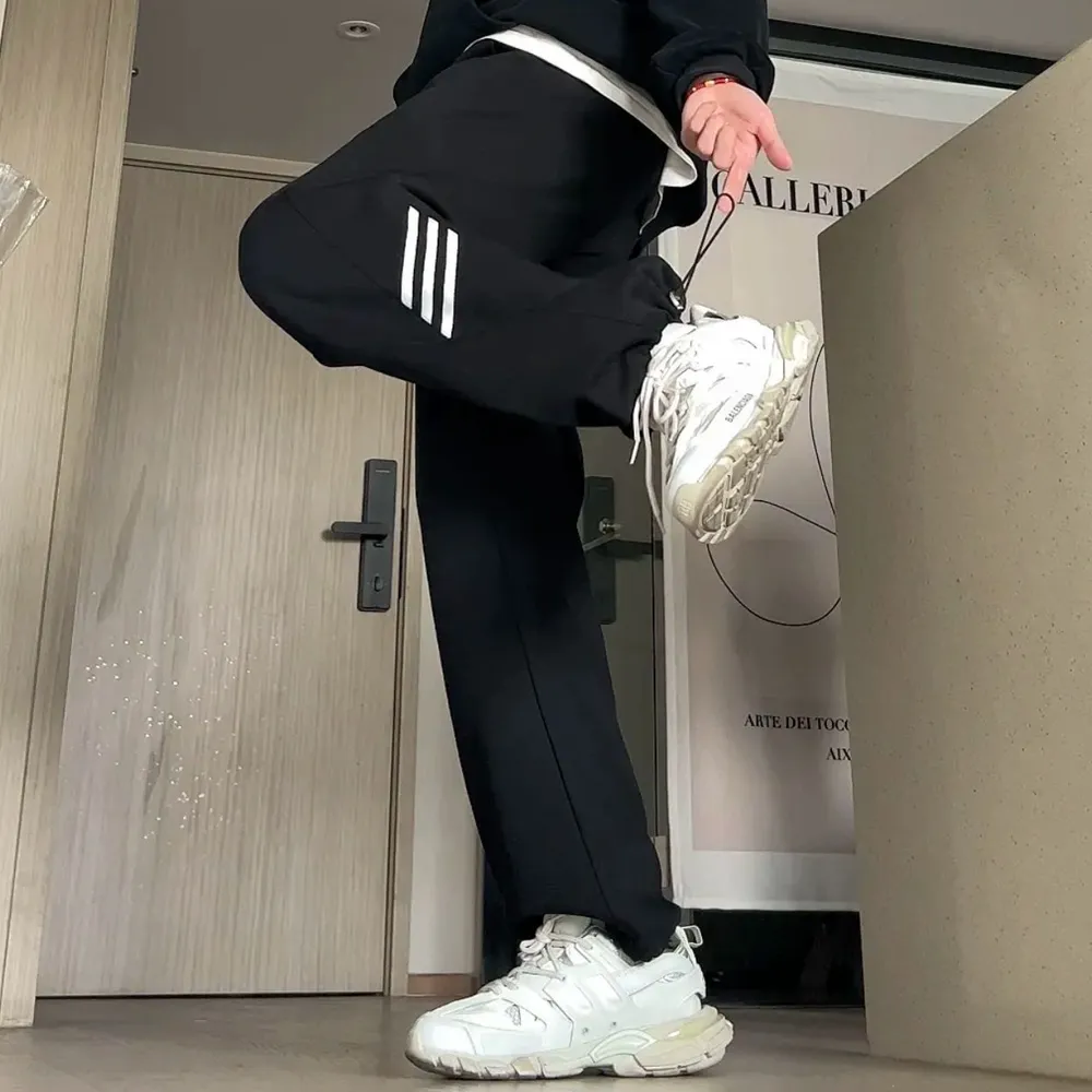 Versatile Solid Color Simple Sweatpants