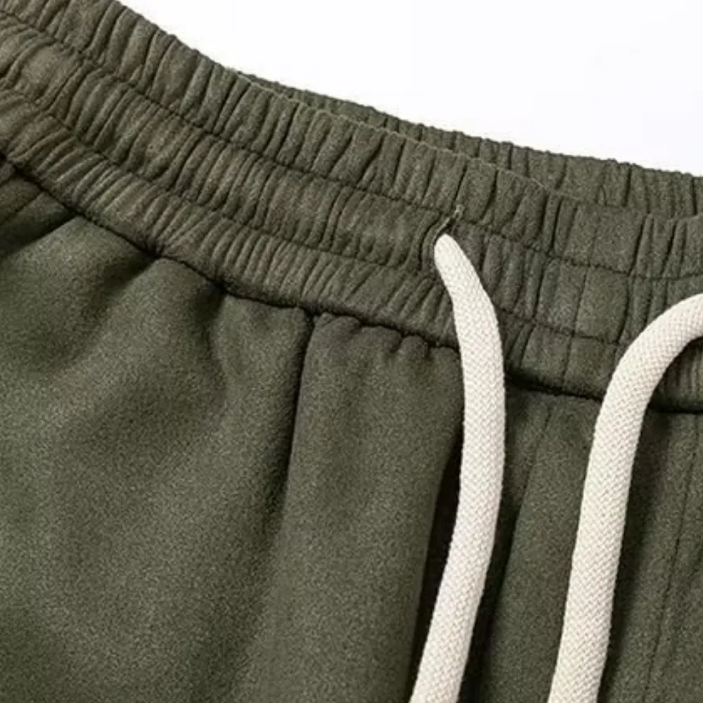 Vintage Letter Print Sweatpants