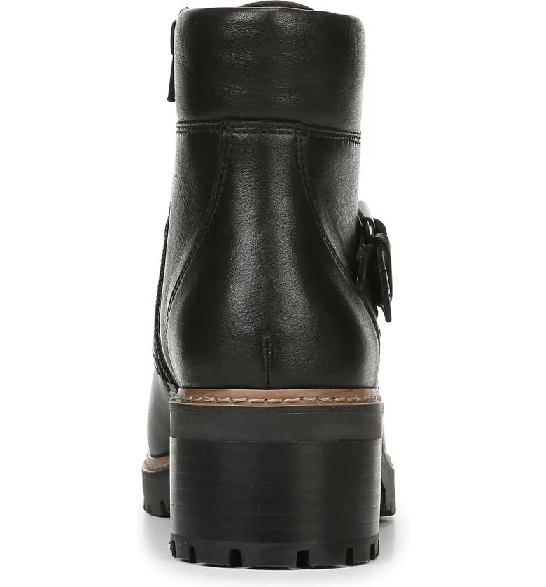 Women's Tia Booties by Naturalizer in Black Leather